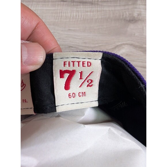 NBA Charlotte Hornets Hardwood classics | Mitchell & Ness Hat (Size 7 1/2) - Picture 9 of 11